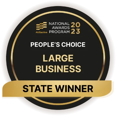 Peoples Choice Award Large Business 2023